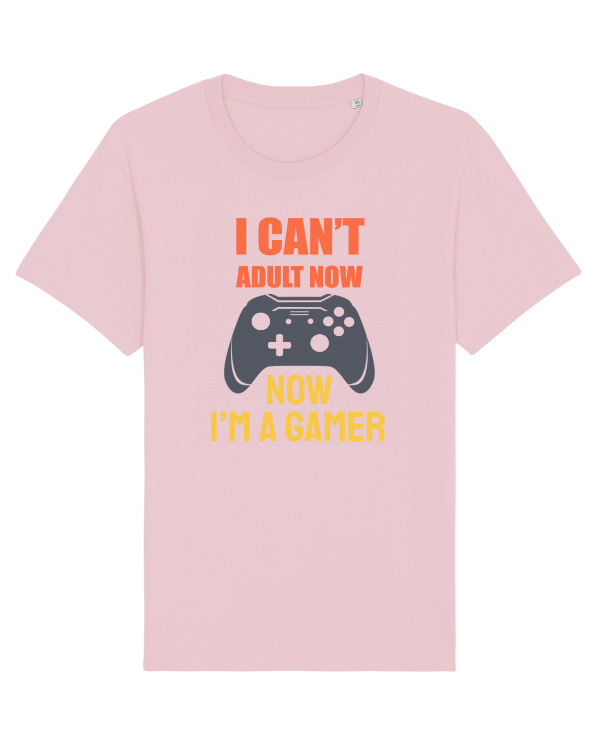 Tricou mânecă scurtă Unisex Rocker Cotton Pink