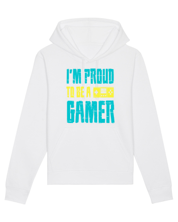 I'm Proud To Be A Gamer White