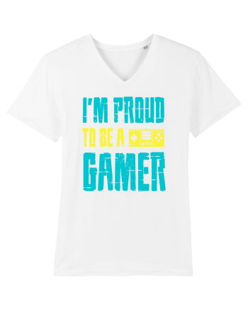 I'm Proud To Be A Gamer White