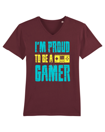 I'm Proud To Be A Gamer Burgundy