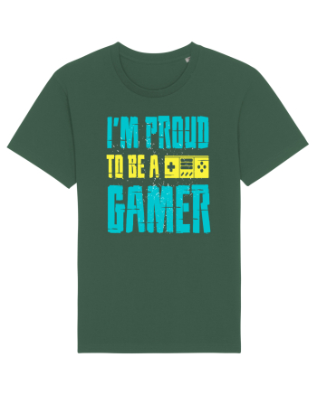 I'm Proud To Be A Gamer Bottle Green