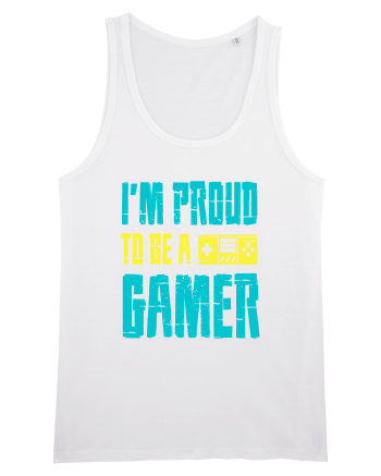 I'm Proud To Be A Gamer White