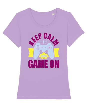 Keep Calm And Game On Lavender Dawn