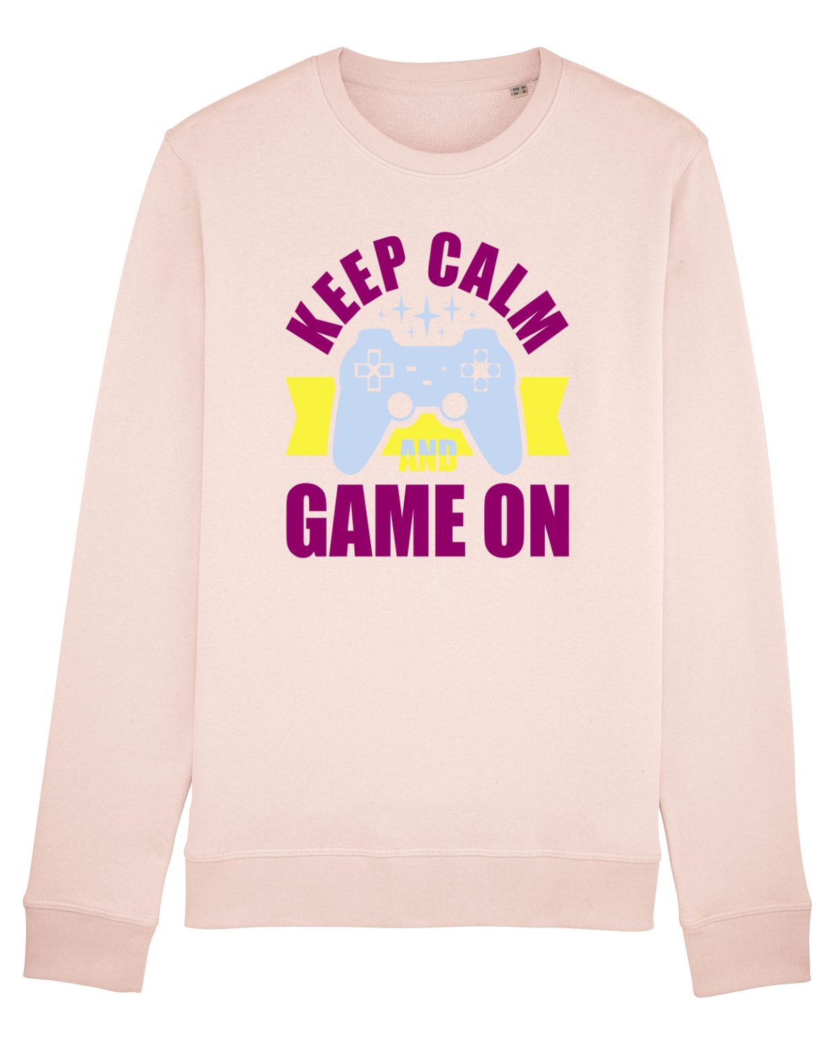 Bluză mânecă lungă Unisex Rise Candy Pink