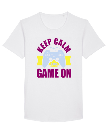 Keep Calm And Game On White