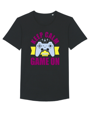 Keep Calm And Game On Black