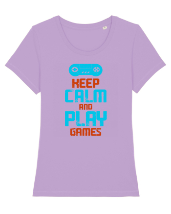 Keep Calm And Play Games Lavender Dawn