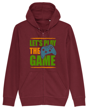 Let's Play The Game Burgundy
