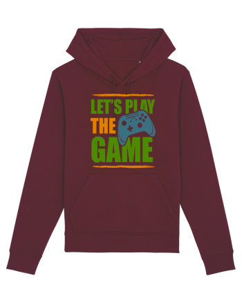 Let's Play The Game Burgundy