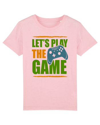 Let's Play The Game Cotton Pink