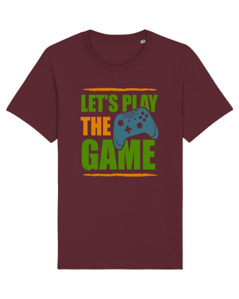 Let's Play The Game Burgundy
