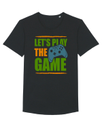Let's Play The Game Tricou mânecă scurtă guler larg Bărbat Skater