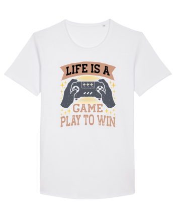 Life Is A Game Play To Win White