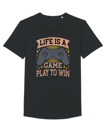 Life Is A Game Play To Win Black