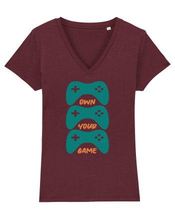 Own Your Game Burgundy