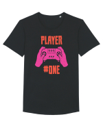 Player One Tricou mânecă scurtă guler larg Bărbat Skater