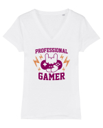 Professional Gamer Tricou mânecă scurtă guler V Damă Evoker
