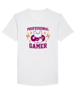 Professional Gamer Tricou mânecă scurtă guler larg Bărbat Skater