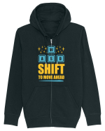 Shift To Move Ahead Hanorac cu fermoar Unisex Connector