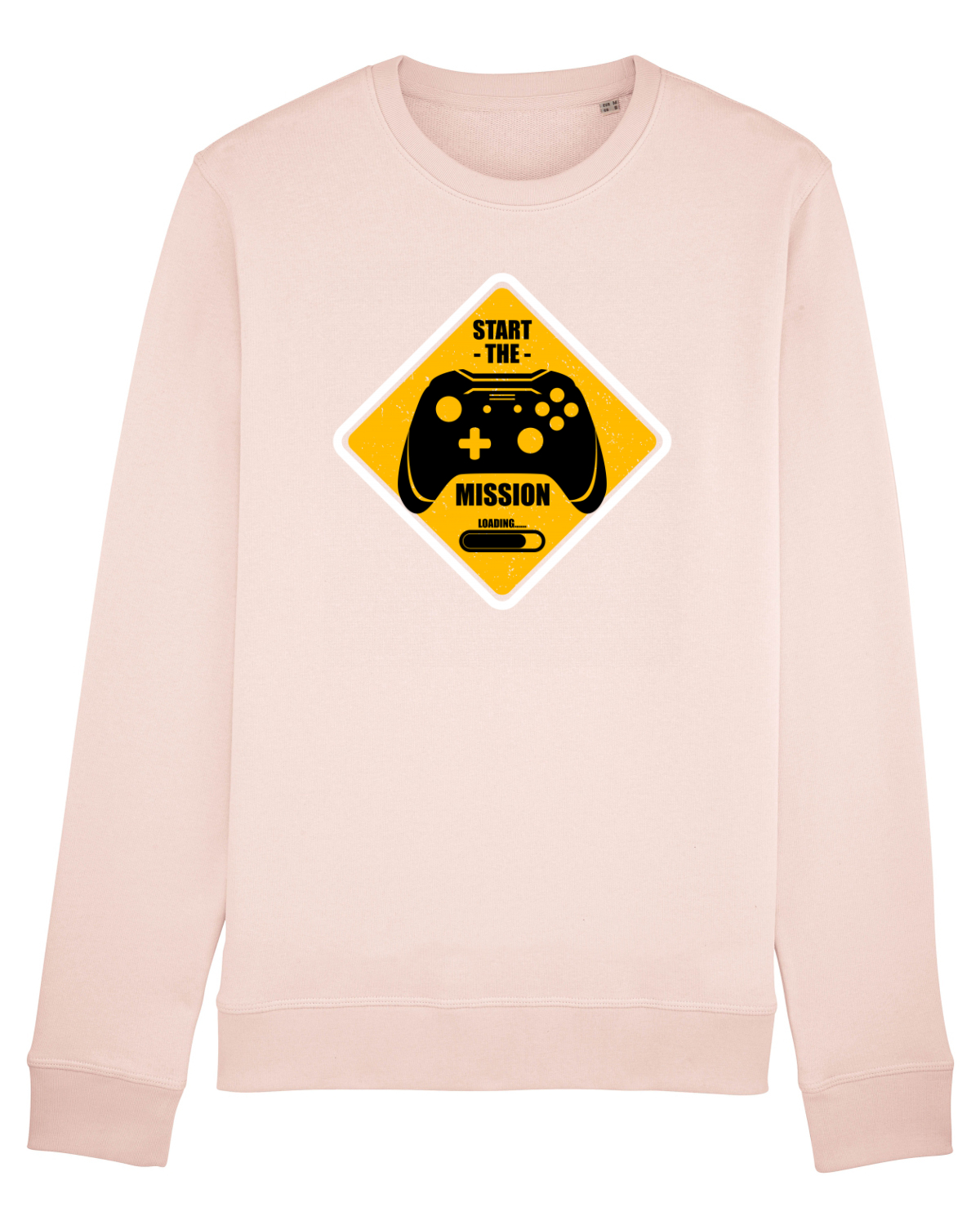 Bluză mânecă lungă Unisex Rise Candy Pink
