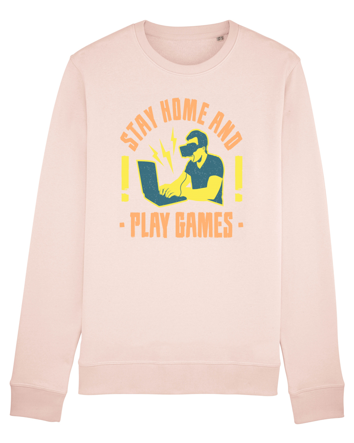 Bluză mânecă lungă Unisex Rise Candy Pink