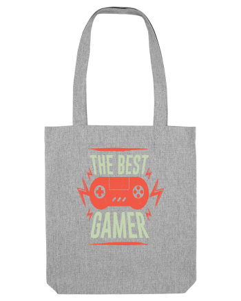 The Best Gamer Heather Grey