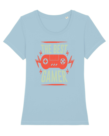 The Best Gamer Sky Blue
