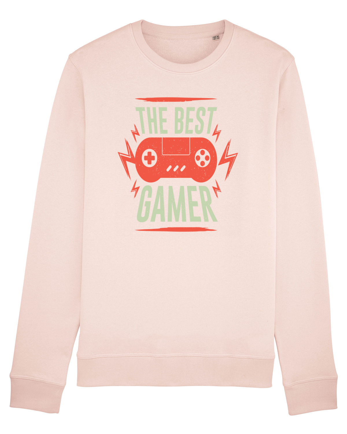 Bluză mânecă lungă Unisex Rise Candy Pink