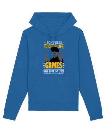Games Have Lots Of Lives Royal Blue