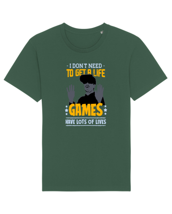 Games Have Lots Of Lives Bottle Green