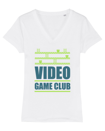 Video Game Club White