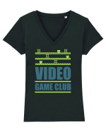 Video Game Club Tricou mânecă scurtă guler V Damă Evoker