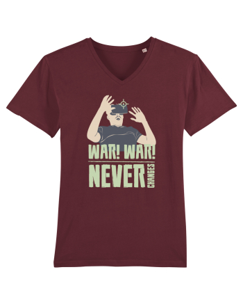 War, War, Never Changes Burgundy