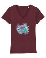 Fly Away... Tricou mânecă scurtă guler V Damă Evoker