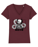 Shogun Tricou mânecă scurtă guler V Damă Evoker