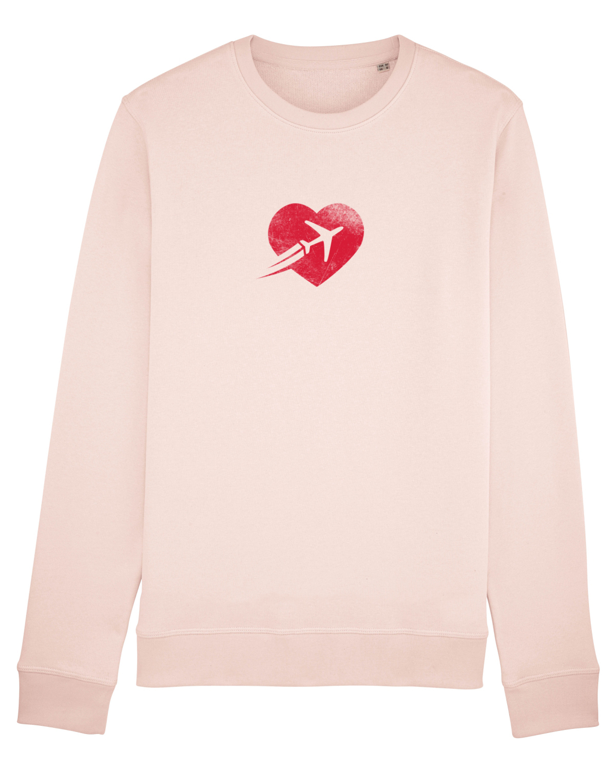 Bluză mânecă lungă Unisex Rise Candy Pink