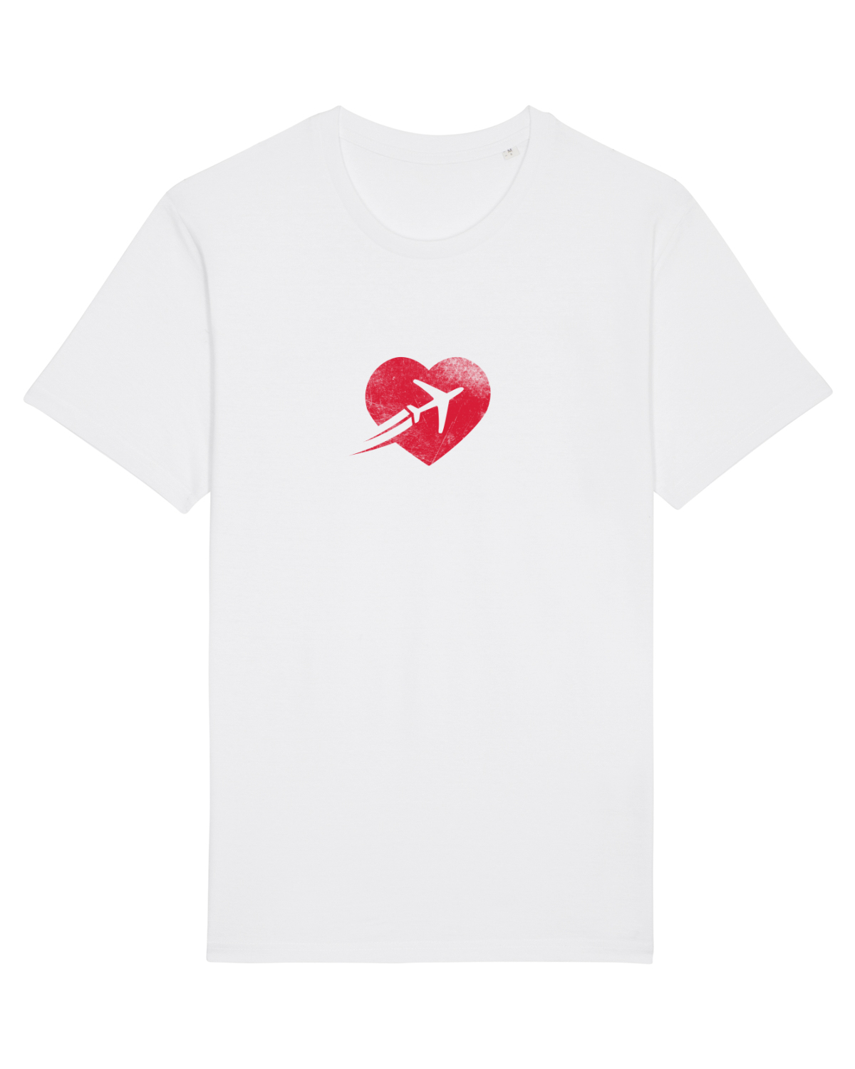 Tricou mânecă scurtă Unisex Rocker White