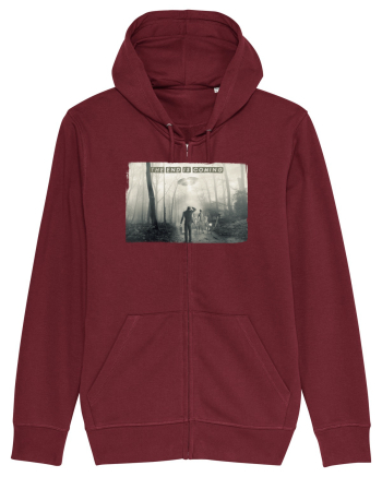 alien abduction Burgundy
