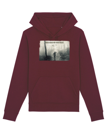 alien abduction Burgundy