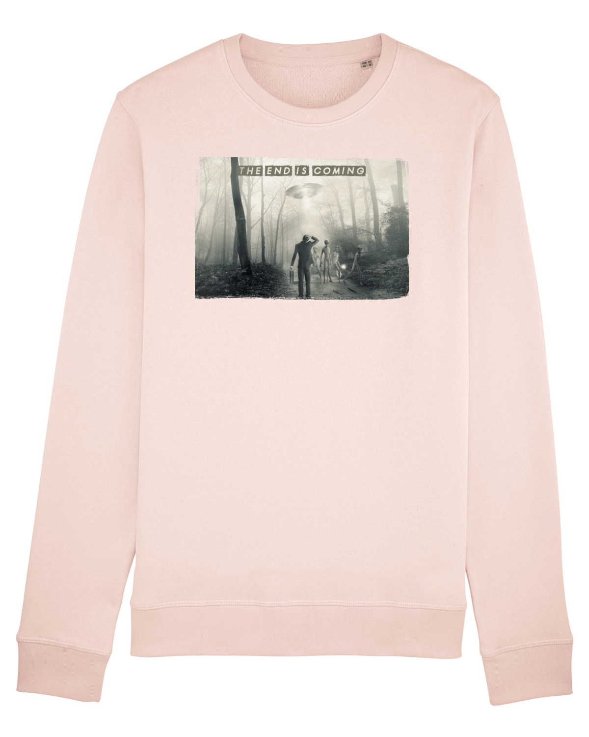 Bluză mânecă lungă Unisex Rise Candy Pink