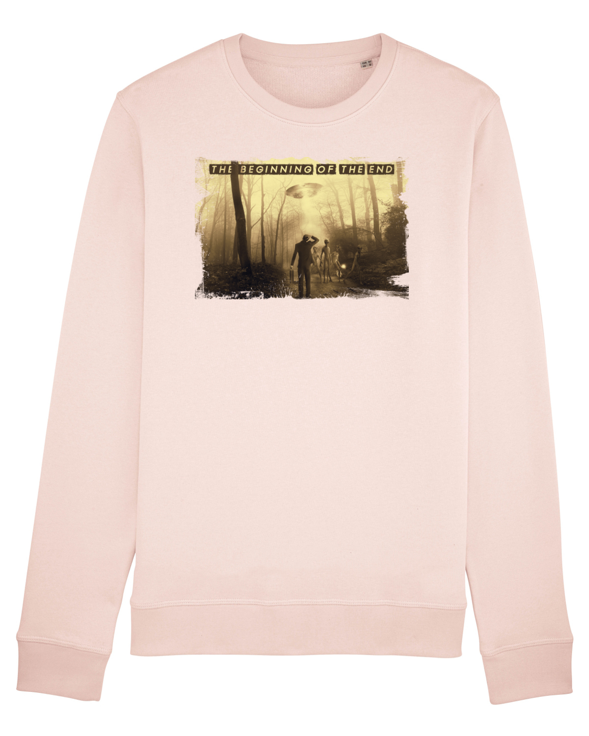 Bluză mânecă lungă Unisex Rise Candy Pink