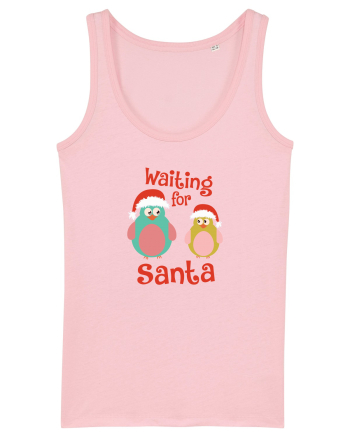 Waiting for Santa Cotton Pink