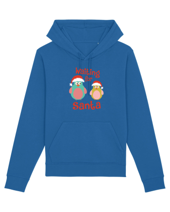 Waiting for Santa Royal Blue