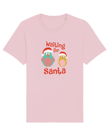 Waiting for Santa Cotton Pink