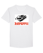 ferarri Tricou mânecă scurtă guler larg Bărbat Skater