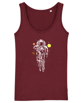 Astronaut Bicycle Galaxy Ride Burgundy