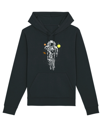 Astronaut Bicycle Galaxy Ride Black