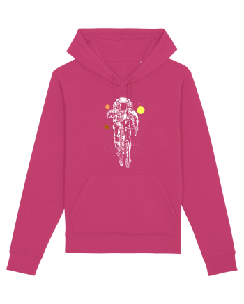 Astronaut Bicycle Galaxy Ride Raspberry