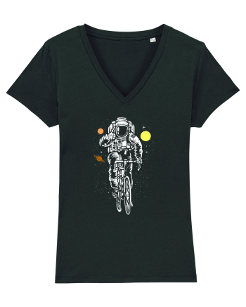 Astronaut Bicycle Galaxy Ride Black