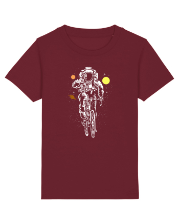 Astronaut Bicycle Galaxy Ride Burgundy